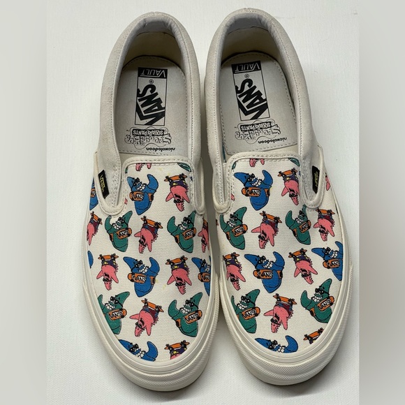 Vans Other - Vans X Sponge Bob square pants mens 9 NWOB sample pair‎